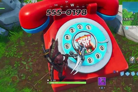 Fortnite Dial Durr Burger And Pizza Pit Numbers Big