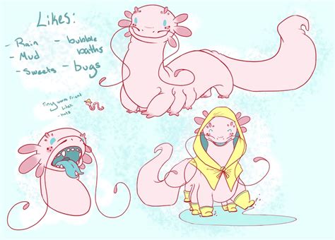 Axolotl Dragons Ideas And Redesigns By Storyshepherd On Deviantart