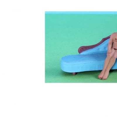 C02 Nude Girl On Chaise Longue