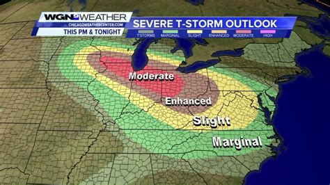 Chicago Weather Significant Severe Storm Outbreak Expected Today R