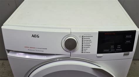 Aeg 6000 Lavatherm T6db60375 Wäschetrockner Kondensationstrockner 7kg Trockner Ebay