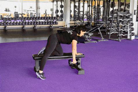 Anytime Fitness Single Arm Wide Bent Over Row Anytime Fitness