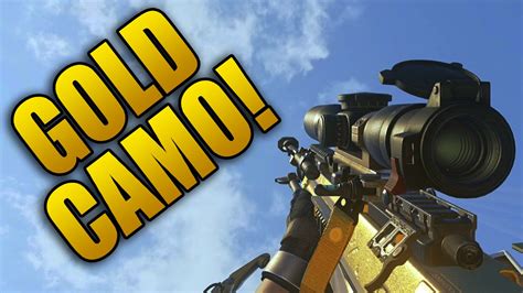 Gold Camo In Call Of Duty Advanced Warfare Multiplayer Youtube