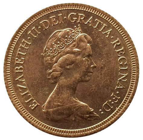 1979 Sovereign Queen Elizabeth Ii For Sale M J Hughes Coins