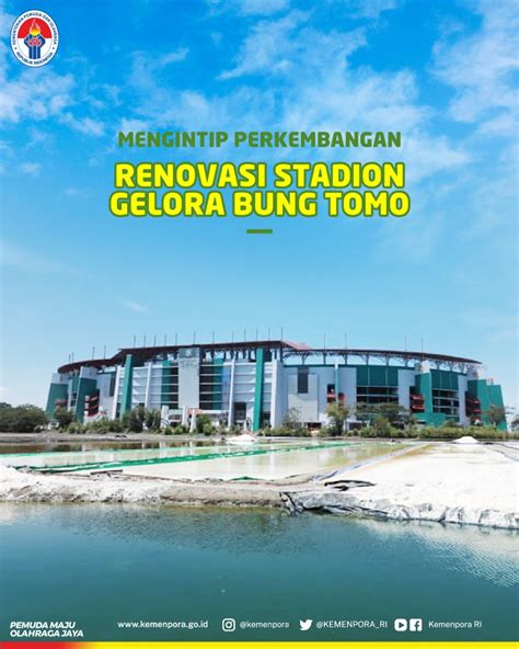 Surabaya Sebagai Salah Satu Kota Penyelenggara Benahi Stadion Gelora