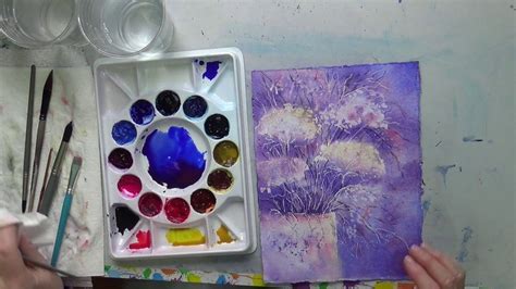 Painting Queen Annes Lace In Watercolor Part 2 Queen Annes Lace
