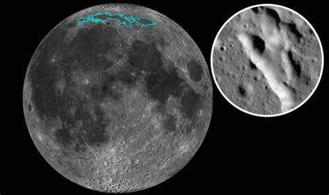 Nasa News Cracks On The Moon Spark Shock Claim Moon Is An Active World