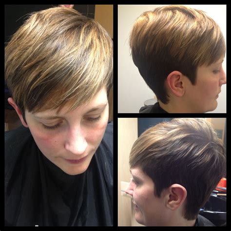 Short Pixie Haircuts With Highlights