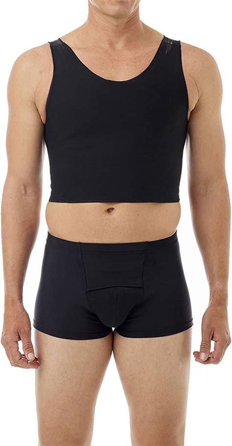Underworks Ftm Extreme Tri Top Chest Binder Top 983 At Amazon Mens