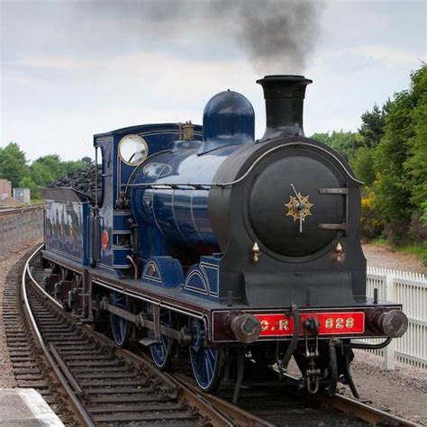 Photo Caledonian Railway Class 812 No 828 In 2023 Train Steam
