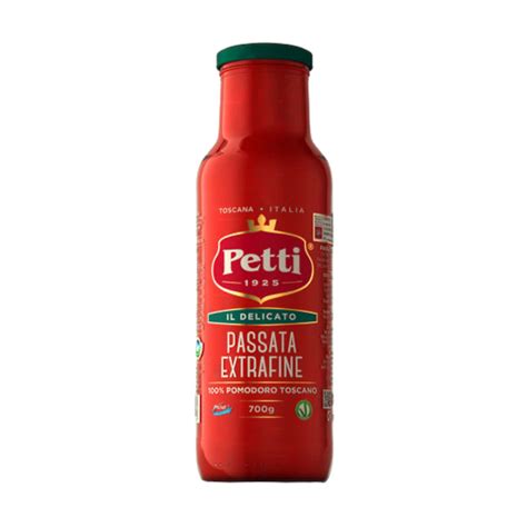 Petti Tomato Puree Extrafine 700g Made In Eatalia