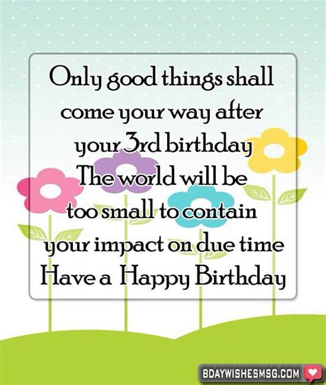 Special birthday wishes for niece images quotes messages from happy 3rd birthday niece quotes 1000 ideas about happy birthday niece on. Best 35 Happy 3rd Birthday Wishes - Bday Wishes Msg