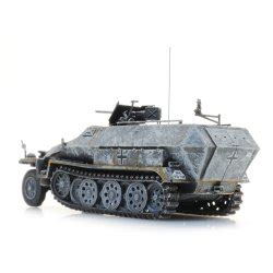 Artitec HO 6870527 Sd Kfz 251 10 Ausf C 3 7cm Pak vinter Færdig