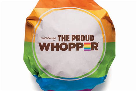 Burger Kings Proud Whopper Celebrates Gay Pride Eater