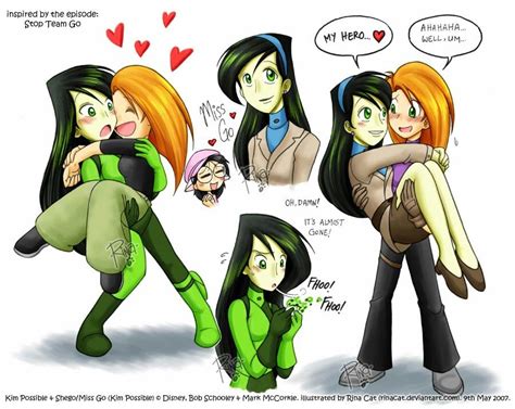 Shego Or Miss Go Kigo Kim Possible Kim X Shego Kim And Shego