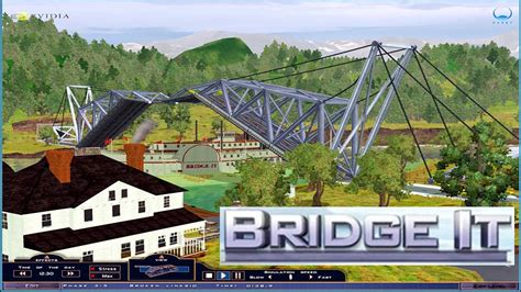 Bridge It Review A Great Bridge Building Game Youtube