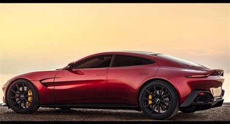 Aston Martin Vantage Works Beautifully As A Sedan Carscoops