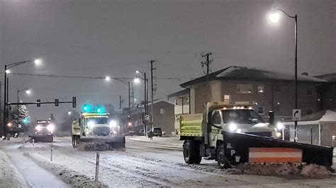 Niles Public Works Makes Quick Work Of First Major Storm Of 2022