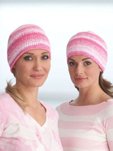 A knitting pattern as a pdf with photos to help you along the way. Beautiful chemo caps!! Just click the free download for ...