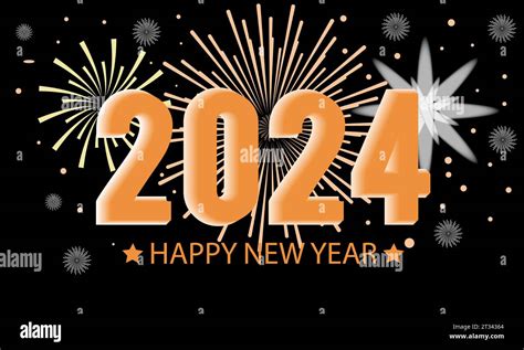 New Years Eve 2024 Countdown Celebration And Party Concept With