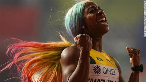 Shelly Ann Fraser Pryce Crowned Fastest Woman In The World Cnn