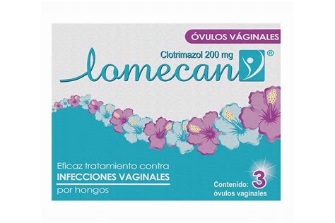 Comprar Lomecan V 200 Mg Caja Con 3 Óvulos Farmalisto