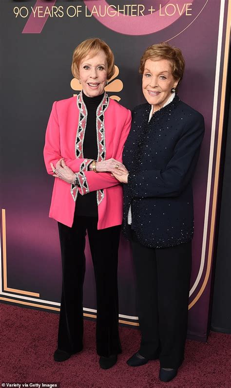 Carol Burnett And Julie Andrews Reunite For Burnetts Birthday Special 90