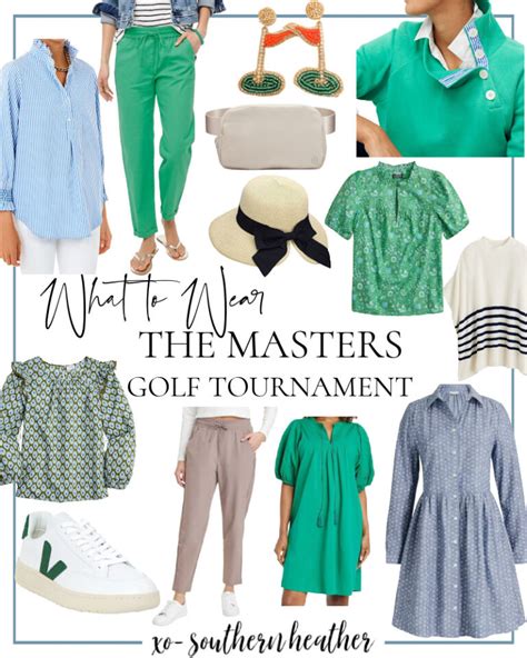 What To Wear To The Masters Golf Tournament Southern State Of Mind
