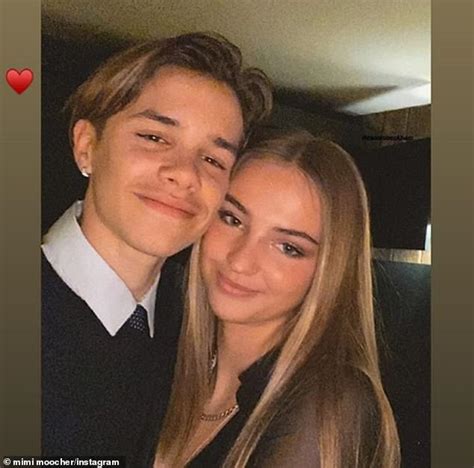 See his all girlfriends' names and complete romeo james beckham is an english media personality and model who is the 2nd oldest child of the. Romeo Beckham joins girlfriend Mia Regan for an ...