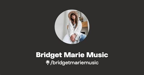 Bridget Marie Music Instagram Facebook Tiktok Linktree