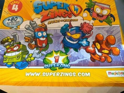 Super Zings Series 4 Rivals Of Kaboom 1pc 3pcs 6pcs 9pcs Superzing EBay