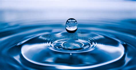 Water Drop Ripple Stock Photo Image Of Moment Time