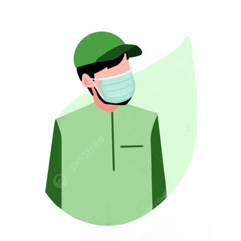 Corona Virus Clipart Transparent Png Hd 3d Man Wearing Face Mask Covid