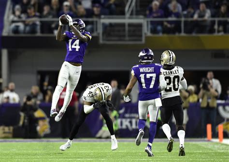 Nfl Players React With Shock To The Stefon Diggs Td That Beat The Saints The Washington Post