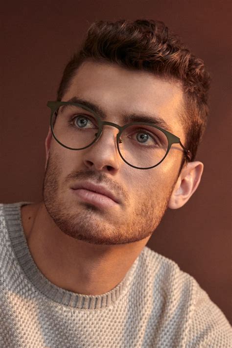 Cut Khaki Stylish Glasses For Men Mens Glasses Fashion Mens Eye Glasses