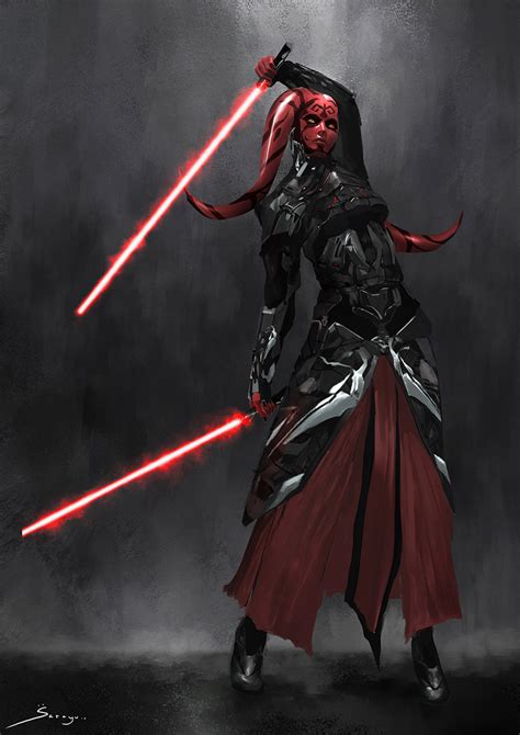 Twilek Sith Knight Female Concept Design By Ron Faure On Deviantart