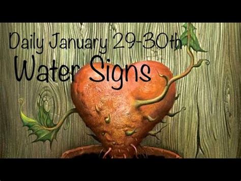 It's true the pisces and capricorn love match lead very different lives. Water: Cancer Scorpio Pisces Daily Love January 29-30th ...