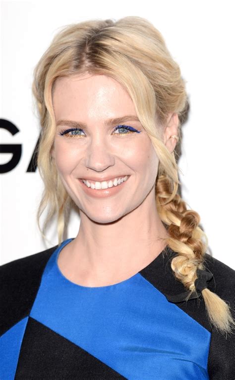 January Jones From Daily Beauty Moment E News