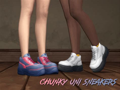 Chunky Uni Sneakers By Trillyke Micat Game