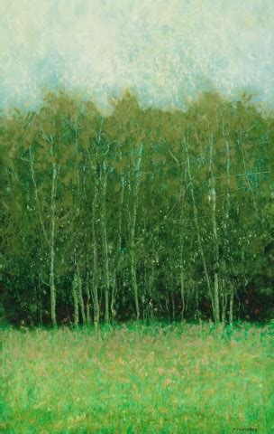 George Shipperley Fine Art Gallery New Works Birch Tree Painting