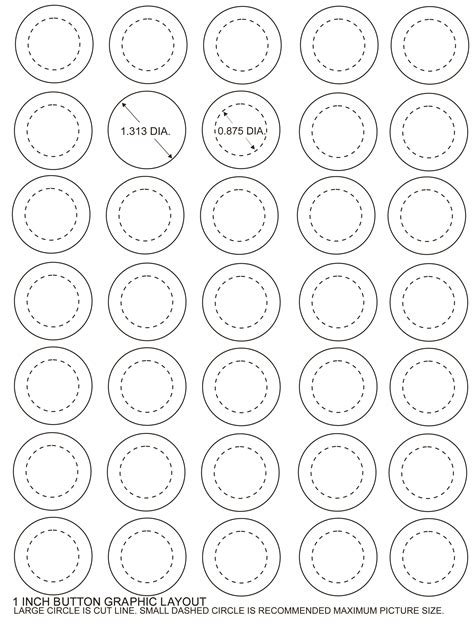 Free Printable Button Templates Best Professionally Designed Templates