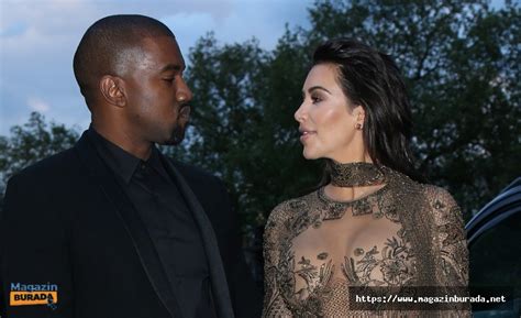 Kanye West Kim Kardashian dan Özür Diledi Beni Affet Magazin