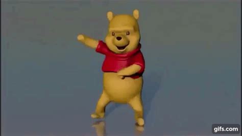 Winnie The Pooh Dancing To Hey Ya Low Quality By Outkast Youtube