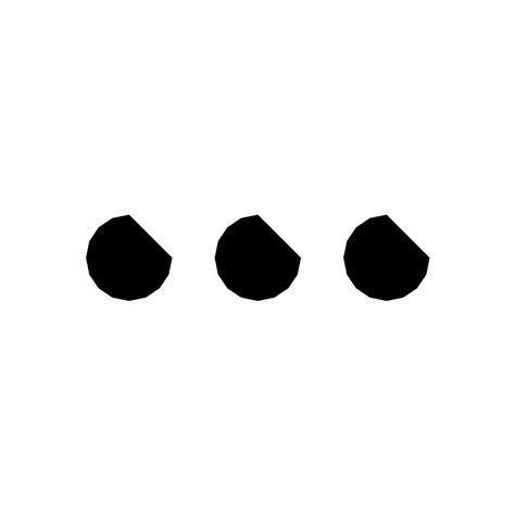 Dots Horizontal Rounded Vector Svg Icon Svg Repo