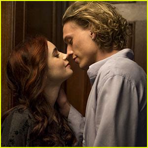 Lily Collins Jamie Campbell Bower Mortal Instruments Still