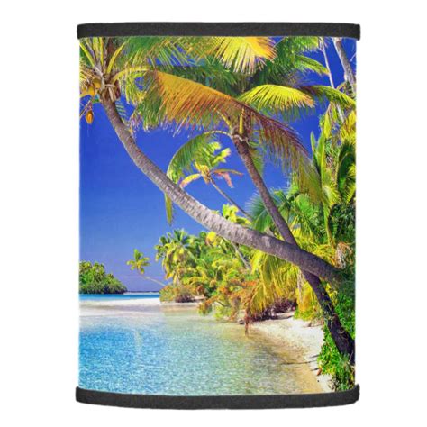 Tropical Cook Islands Paradise Lamp Shade Zazzle