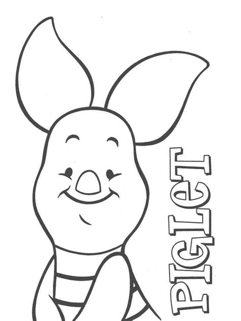 Piglet Coloring Pages