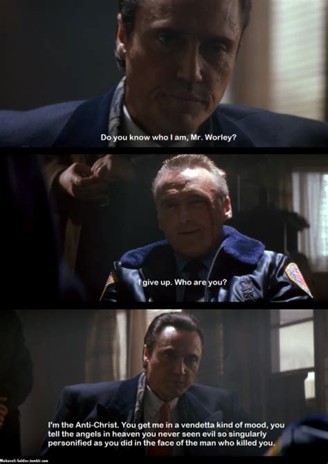 True romance is a 1993 movie written by quentin tarantino (based on a script by roger avary) and directed by tony scott. CHRISTOPHER WALKEN QUOTES TRUE ROMANCE image quotes at ...