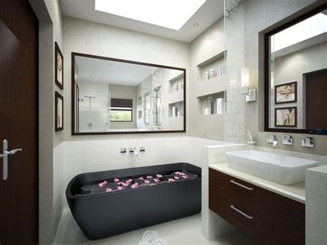A place that allows you to wash off your worries and sorrows so that you can start your day all fresh. 30 Beautiful and Relaxing Bathroom Design Ideas