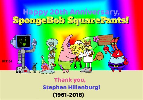 Spongebobs 20th Anniversary English By Bobclampettfan164 On Deviantart